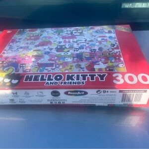 Sanrio HELLO KITTY & FRIENDS 300‎ Piece PUZZLE + Bonus Poster Open box like new